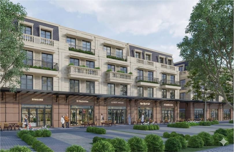 Sảnh Thương Mại Shophouse